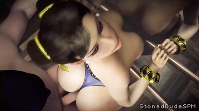 Pussy Splattered on the Streets: The Ultimate Street Fighter Orgy