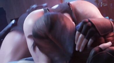 Jill Valentine Vs. Jill Valentine: Sound-Based SFMnewbie Porn Parody