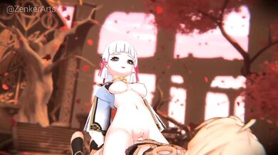 Ayaka's Dick-Riding Adventures
