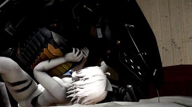 Jaws of Pleasure: Shark Girl Rapes Wolf with Her Vagina Teeth