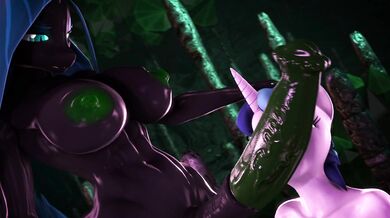 Glistening Armor Fucks Chrysalis in 'blackjrXIII'