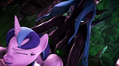 Glistening Armor Fucks Chrysalis in 'blackjrXIII'