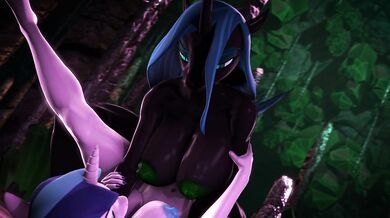 Glistening Armor Fucks Chrysalis in 'blackjrXIII'