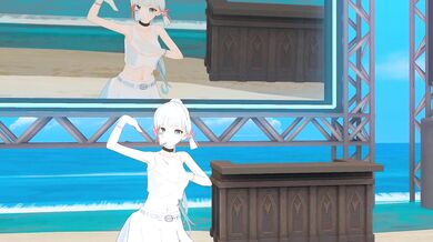 Ayaka's For*ced BJ while Yun Jin Fucks her from Behind, and then they Dance!