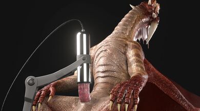 A Scorching Red Dragon's Milk Orgy