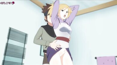 Temari Rides Konohamaru's Cock to the Finish Line in 'Who's the Boss?'