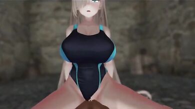 Asuna Ichinose's Nut-Busting Adventure: A Peanut Butter Cummercial