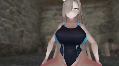 Asuna Ichinose's Nut-Busting Adventure: A Peanut Butter Cummercial