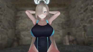 Asuna Ichinose's Nut-Busting Adventure: A Peanut Butter Cummercial