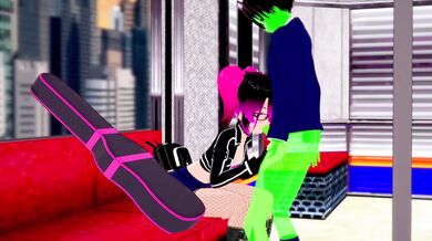 Sexy Ghost Fucks on the Train: Ghostly Express Preview One