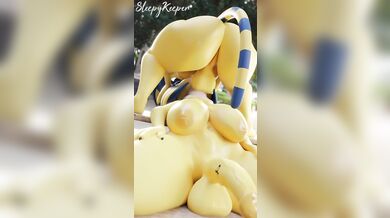 A Sleepy Ankha Futanari's Deep Throat Debauchery [sleepykeeper]