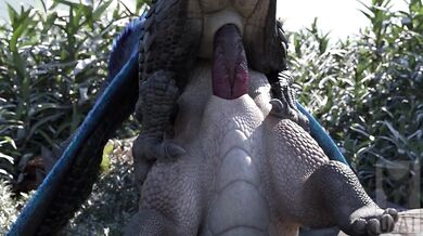 Furry Bird Fucks Dragon in the Ass (Dzät)