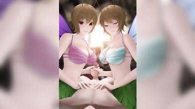 Happy Ending Handjob for Falla and Luna