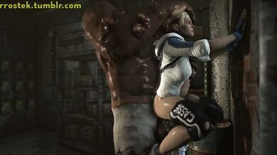 Cassie Cage's Wet and Wild Rodeo Ride
