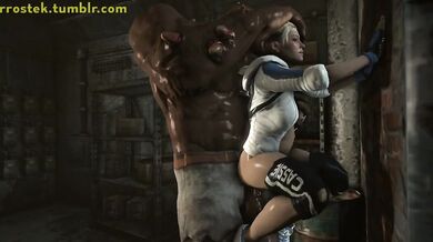 Cassie Cage's Wet and Wild Rodeo Ride