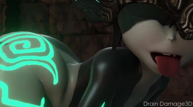Gaping Midna Gets Tamed By Monster Doberman In 3D Virtual Sex