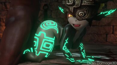 Gaping Midna Gets Tamed By Monster Doberman In 3D Virtual Sex