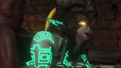 Gaping Midna Gets Tamed By Monster Doberman In 3D Virtual Sex