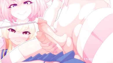 Busty Beauties Astolfo & Shimakaze Get Intense Theobromine Action!