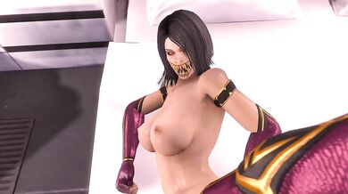 Mileena's Wet and Wild Ride with Zgär