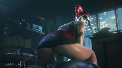 Anxious Harley in Black Lingerie [VGErotica]