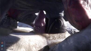 Snowed-in Sodomy: Hairy Beasts Breeding