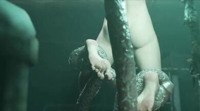 Fucking Possessed Lara and the Evil Cultists in 4K Quality!