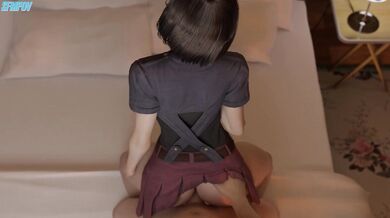 Kagome's Doggy Style [3D Animation]