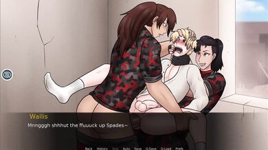 Busty futa domina popping her sub's cherry