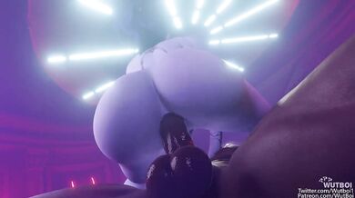 Widowmaker's Black Cock Rode Hard by the Cowgirl