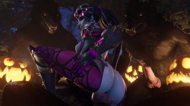 Hot Widowmaker Gets Pounded Hard by Rekin3D