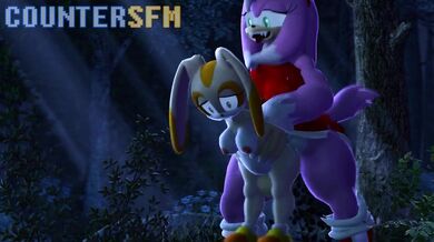 Unleashed Beastiality: Werehog Amy Ravages Cream in Unbridled Lust [Hentai SFm Remix]