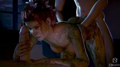 Niisath's Vaginal Explosion: Poison Ivy Pounded