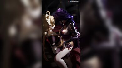 Eye-Popping Anal Riding with Raiden and Cheki [BREAK]