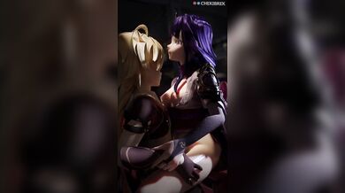 Eye-Popping Anal Riding with Raiden and Cheki [BREAK]