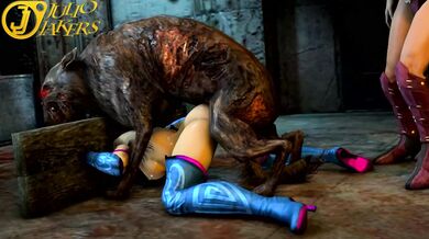 Kitana's Pinned Down Spread Eagle