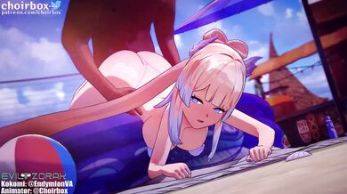 Kokomi's Sensual Summer Pleasure