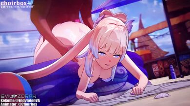 Kokomi's Sensual Summer Pleasure