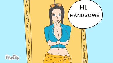 Nico Robin's Rough and Ready Ride with Zoro