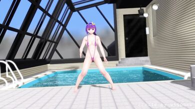 Sacred Grounds of Patchouli's Paradise with MMD Gokuraku Dojo
