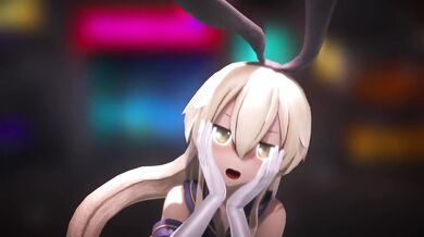 Kancolle x Shimakaze: Poisonous Cum Explosion in 3D