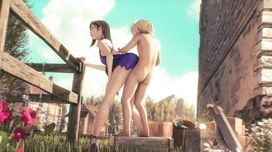 Hentai Dreams Come True: Tifa and Cloud in 4K with Dress and Anal