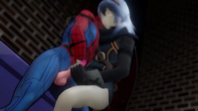 Lucy and the Webslinger's Swingin' Sex Romp!