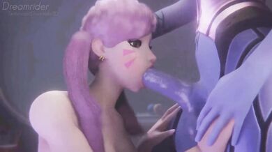 Widowmaker Gets a Blowjob from Dva ( Dreamrider )
