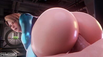 [Fennochik] Samus Rides Reverse Cowgirl