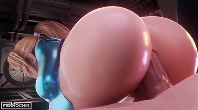 [Fennochik] Samus Rides Reverse Cowgirl