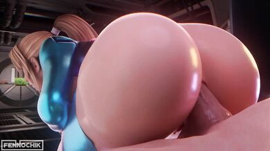[Fennochik] Samus Rides Reverse Cowgirl