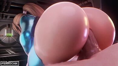 [Fennochik] Samus Rides Reverse Cowgirl