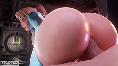 [Fennochik] Samus Rides Reverse Cowgirl