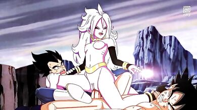 Android 21's Booty Brawl: Dragonball Battle for Thot Supremacy, Looped by Zanjivision